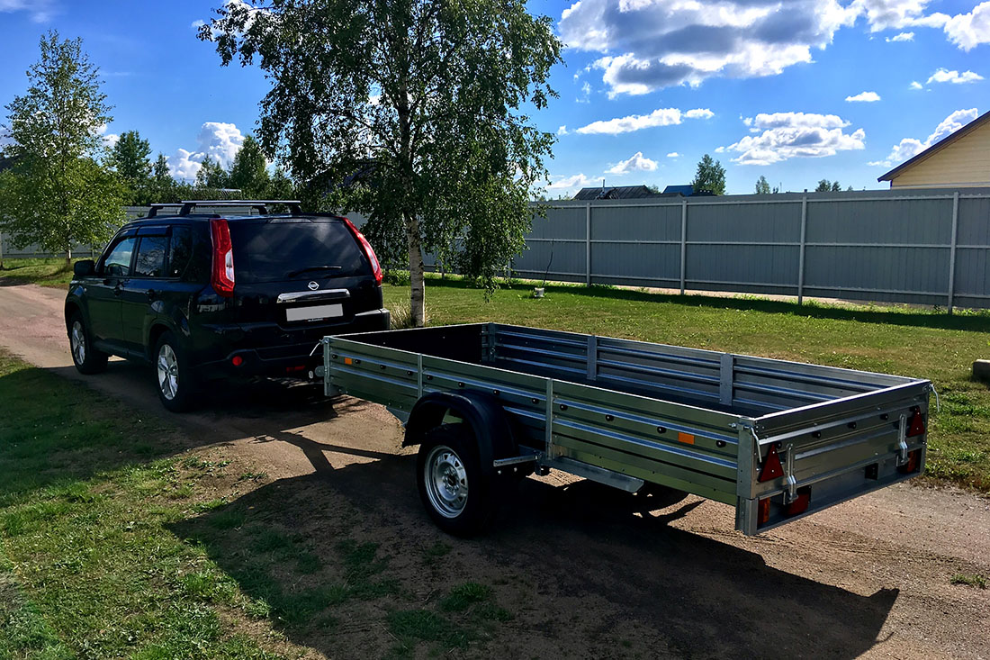 Легковые одноосные прицепы 