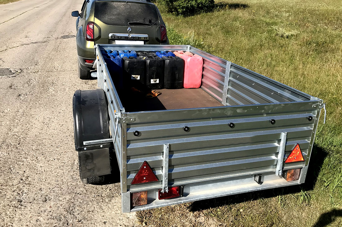 Коммерческие одноосные прицепы 