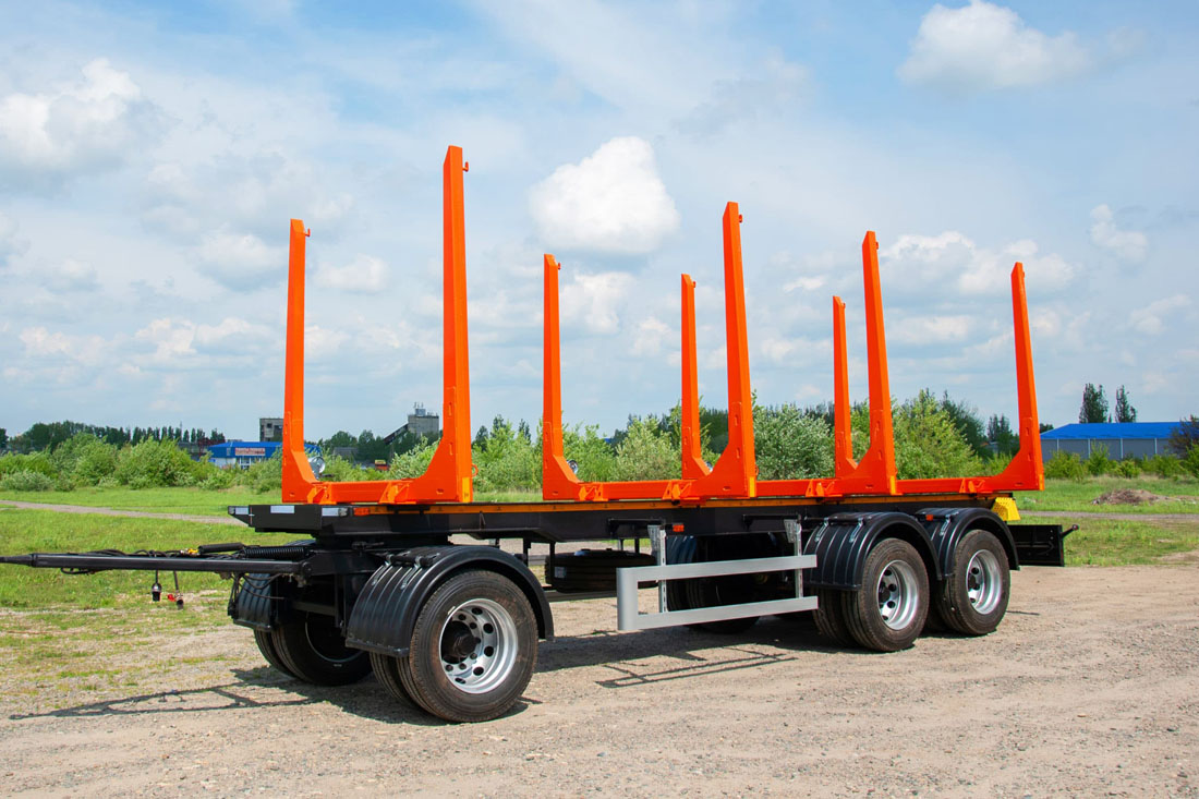 Грузовые трехосные прицепы 