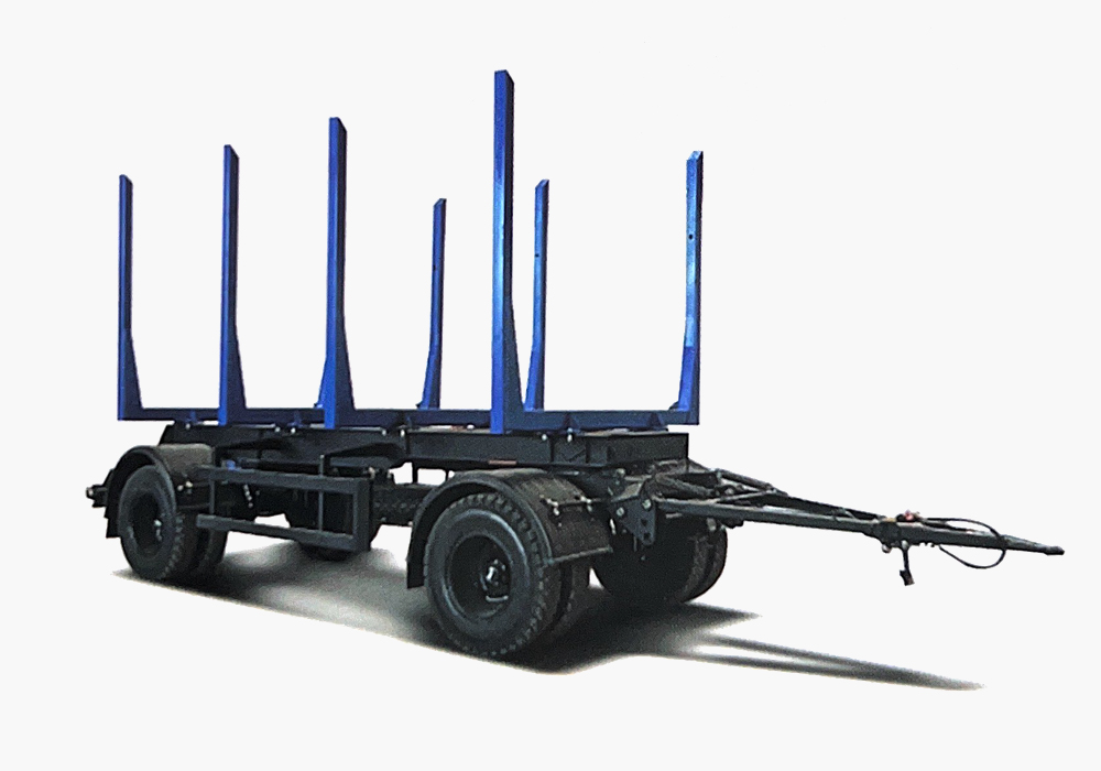 Двухосный прицеп - сортиментовоз (6м)