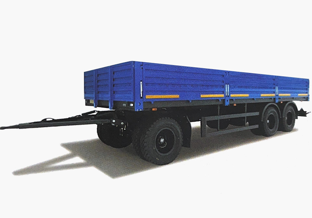 Трехосный прицеп бортовой (7.8 м)
